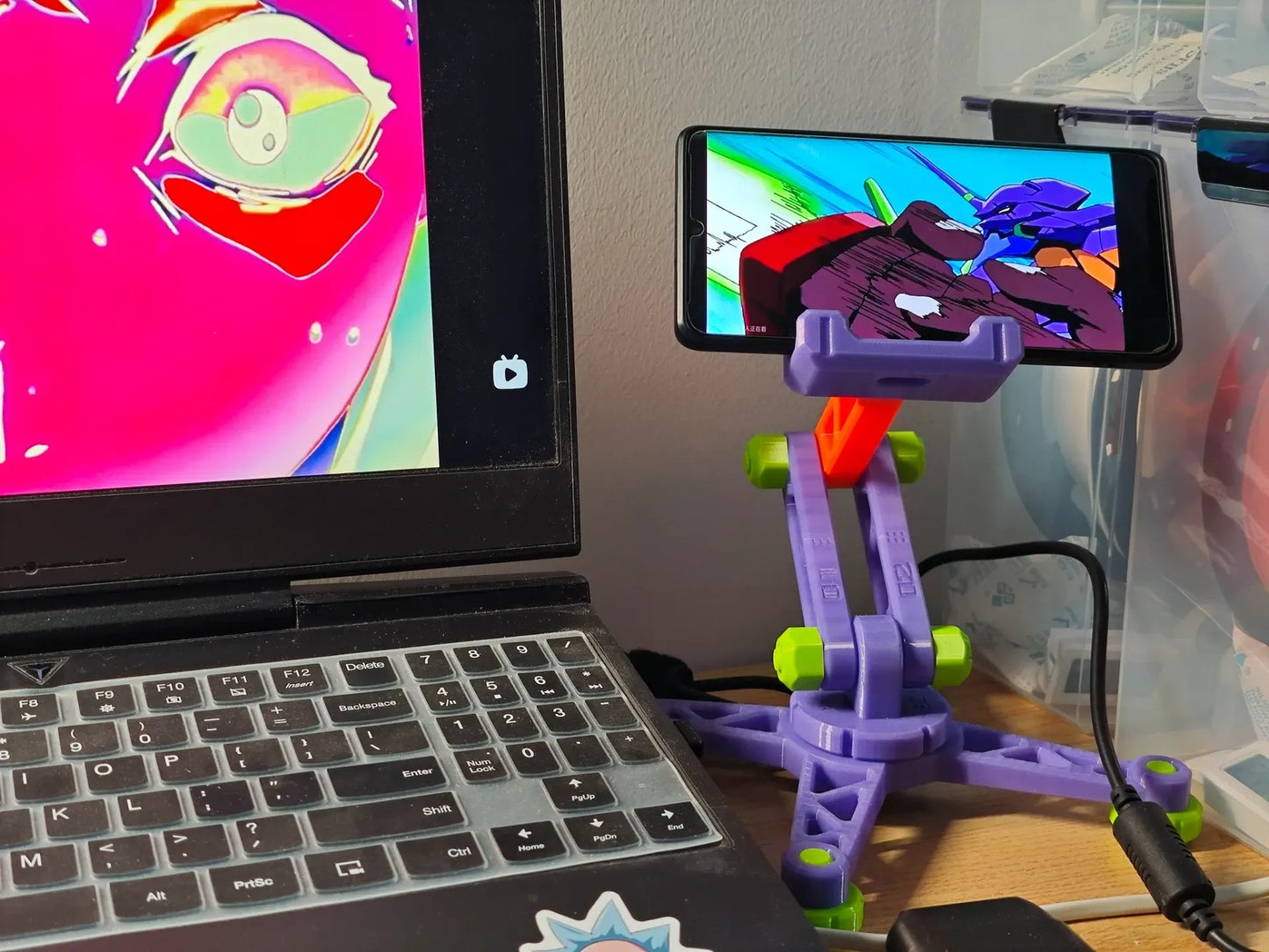 EVA Style Five-Axis Phone Holder