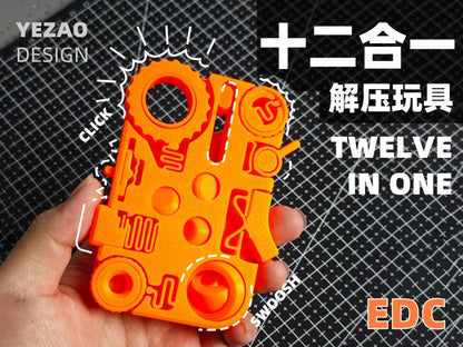 Twelve-in-One Fidget Toy Collection